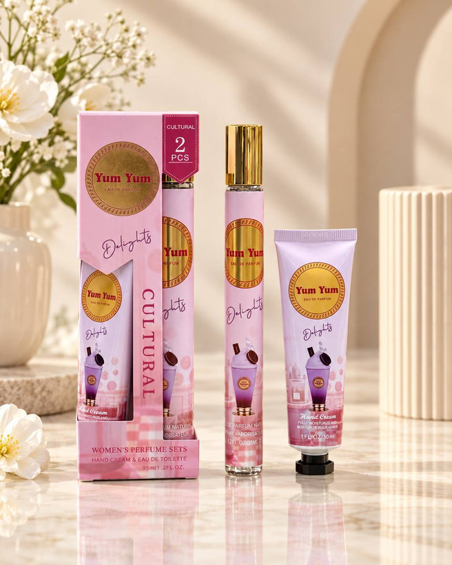 پک عطر قلمی و کرم دست فانتزی