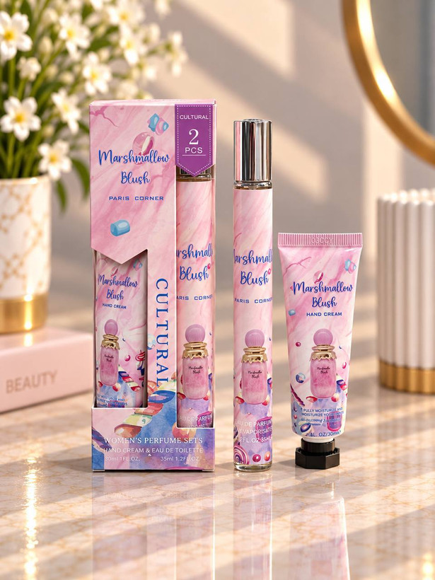 پک عطر قلمی و کرم دست فانتزی